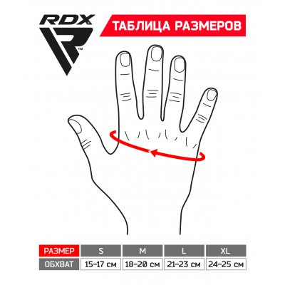 Перчатки для MMA GGR-F12R, красный